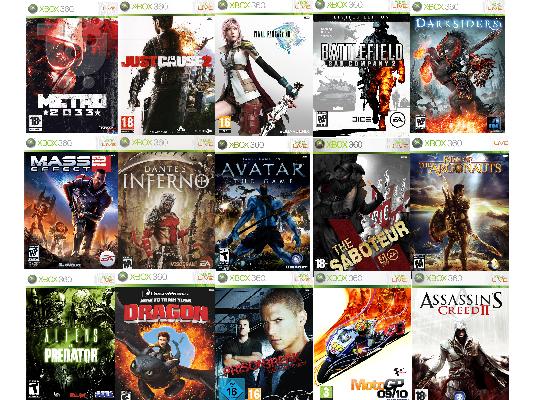 PoulaTo: ΠΩΛΟΥΝΤΑΙ ΠΑΙΧΝΙΔΙΑ ΓΙΑ XBOX 360 4 ΕΥΡΩ ΟΛΑ ΤΑ ΚΑΙΝΟΥΡΓΙΑ